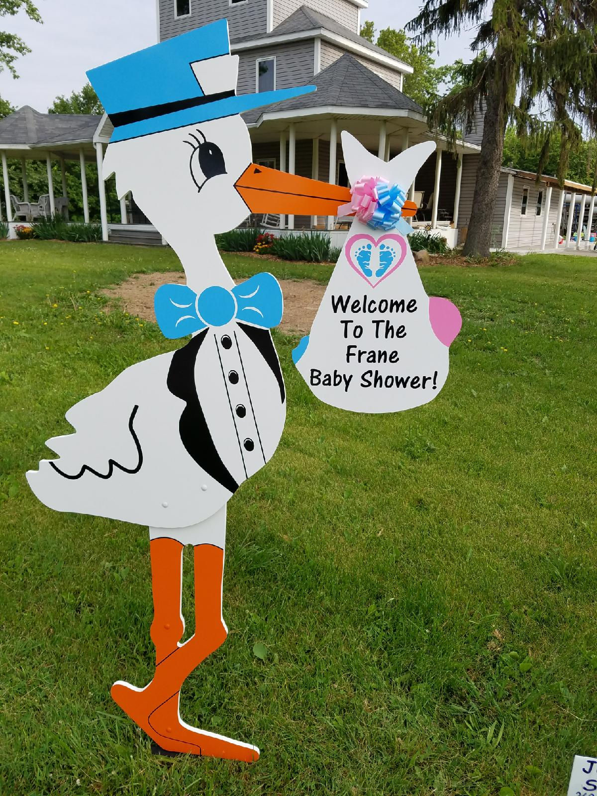 Baby Shower Stork