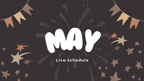 5月のライブスケジュール