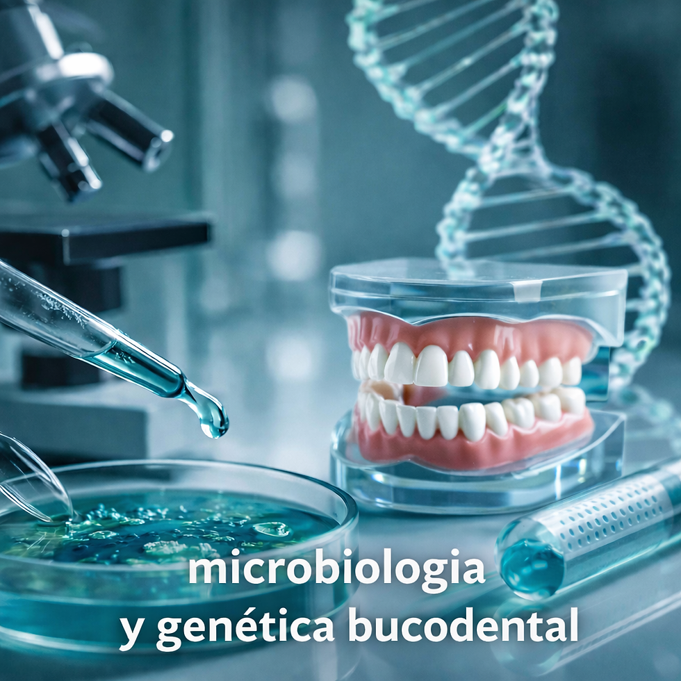 Pruebas diagnósticas avanzadas en odontología: microbiología y genética bucodental.