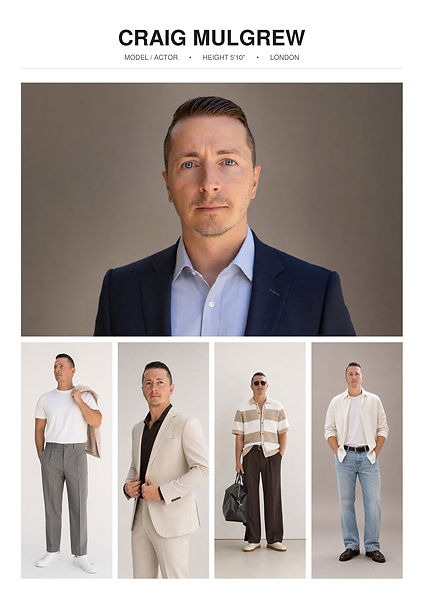 Comp Card for Craig Mulgrew