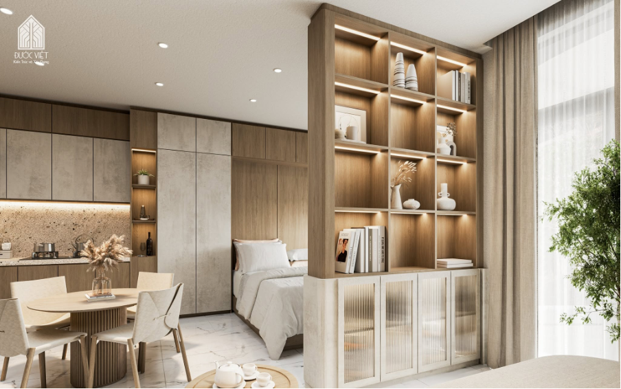 Căn hộ 40 Serviced Apartment được thực hiện bởi Đước Việt