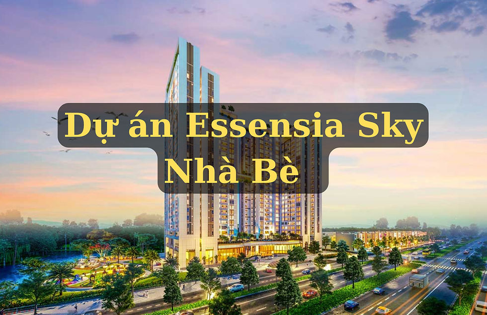 Dự án Essensia Sky Nhà Bè đang trở thành tâm điểm thu hút giới đầu tư và khách hàng an cư tại khu vực phía Nam TP.HCM nhờ phong cách sống chuẩn Wellness độc đáo. Tọa lạc trên trục đường huyết mạch Nguyễn Hữu Thọ, dự án không chỉ mang lại không gian sống xanh mát mà còn sở hữu hệ thống tiện ích đẳng cấp vượt trội. Bài viết dưới đây sẽ cập nhật chi tiết về quy mô, vị trí và những giá trị khác biệt khiến Dự án Essensia Sky Nhà Bè trở thành lựa chọn hàng đầu hiện nay.