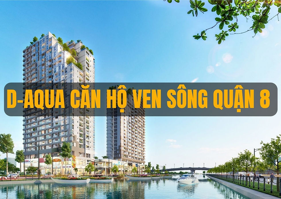 Dự án D-Aqua căn hộ ven sông Quận 8 đang thu hút sự quan tâm lớn nhờ vị trí đắc địa mặt tiền đường Bến Bình Đông. Khách hàng lựa chọn D-Aqua căn hộ ven sông Quận 8 sẽ được trải nghiệm chuỗi tiện ích đỉnh cao cùng tiềm năng gia tăng giá trị bền vững.