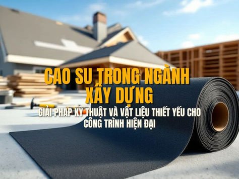 cao su trong ngành xây dựng