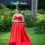 Miniatura: Vestido vermelho sem alça Kéfera