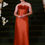 Miniatura: Vestido longo Melissa terracota