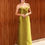 Miniatura: Vestido longo Melissa verde oliva