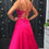 Miniatura: Vestido de Festa Longo Pink Lauren