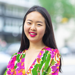 Woman smiling
