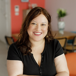 Woman smiling