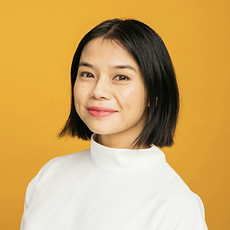 Woman smiling