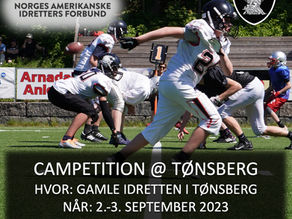 Campetition for junior i Tønsberg 2.-3. September!