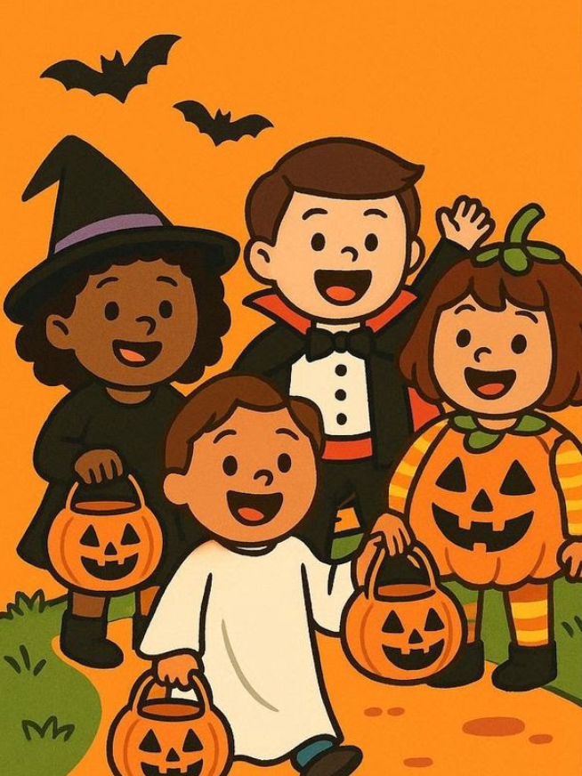 Halloween on Flora & Finley
