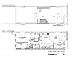 8TH AVENUE PLANS 4TH & ROOF FLOORS