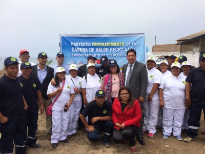 Se inauguró centro de acopio de residuos sólidos en Chancay