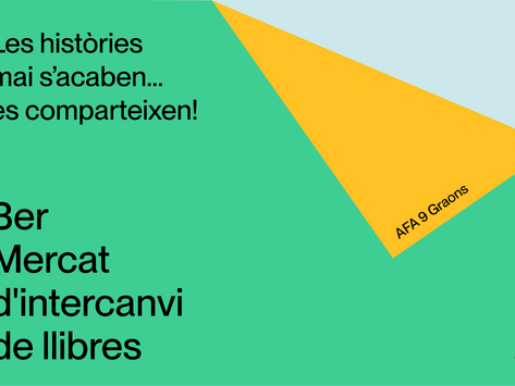 3r Mercat d'Intercanvi de Llibres a 9Graons