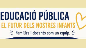 L'Educació Pública és el futur dels nostres infants! 