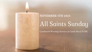 Worship Info for 11.5.23