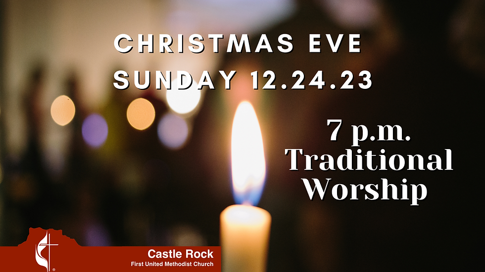 Christmas Eve at Castle Rock FUMC 2024