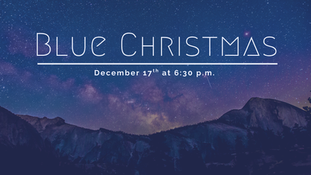 Emmanuel in the Longest Night: Why We Hold a Blue Christmas Service