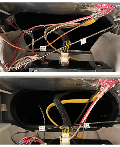 RV air conditioner duct cleaning