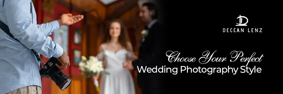 Choose your wedding photography style