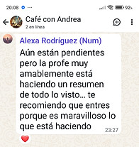 Testimonio de una alumna de Numerología, Alexa, de la Cil Latam