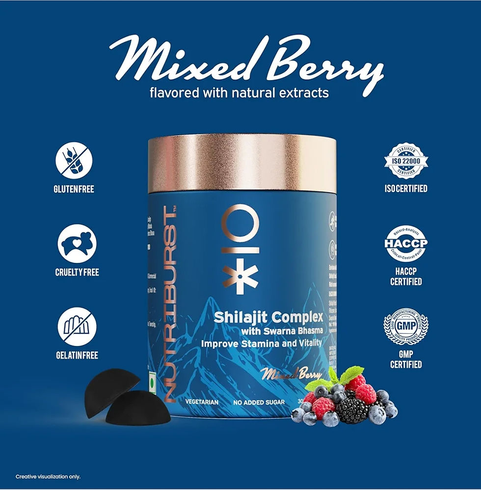 Miniature : Shilajit Complex - 30 Gummies