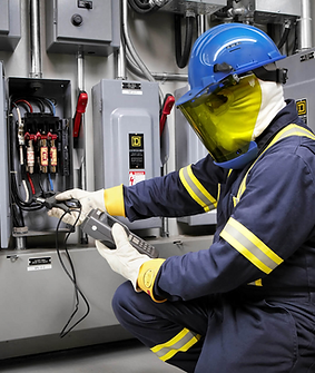 Arc flash study ex image electrician.png