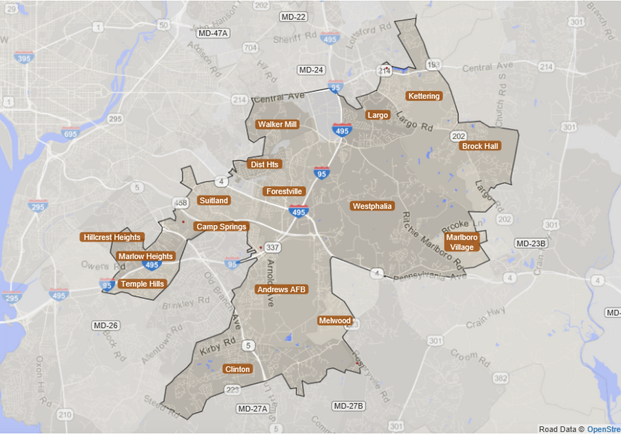 Map of Legislative District 25