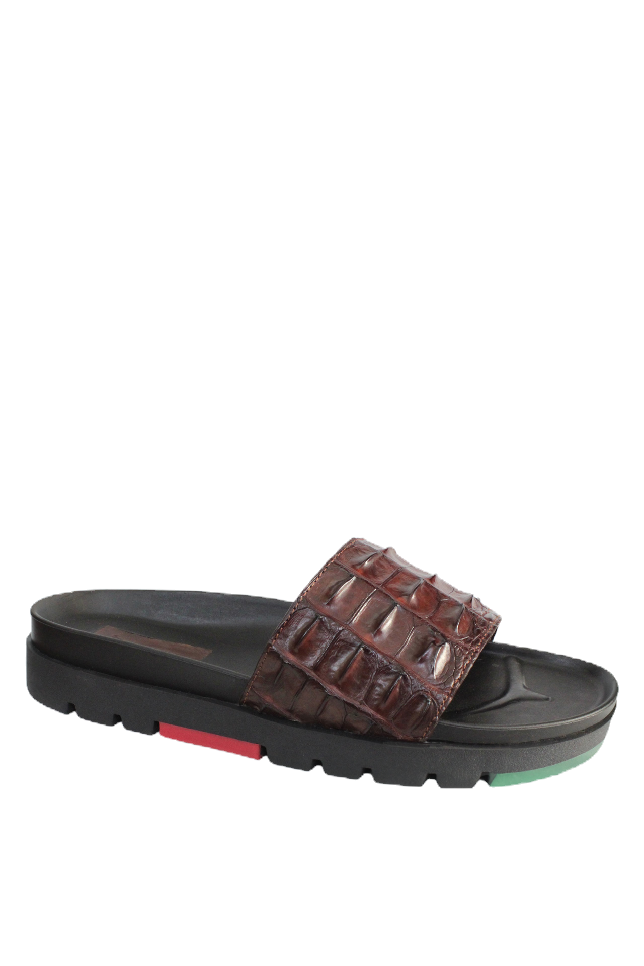 クロコダイルレザーサンダル　S807a