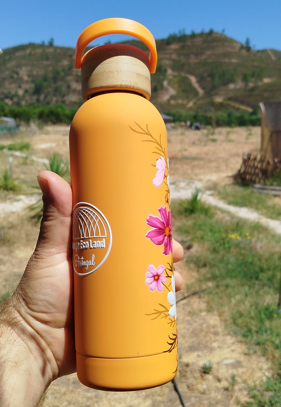 Thumbnail: Thermal Vacuum Bottle Orange Eco Land 500 ml
