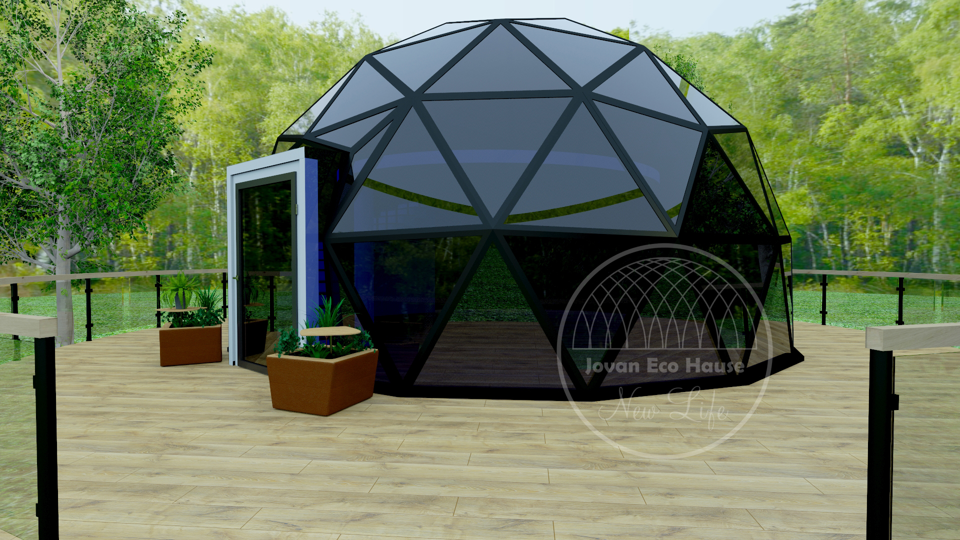 modern dome