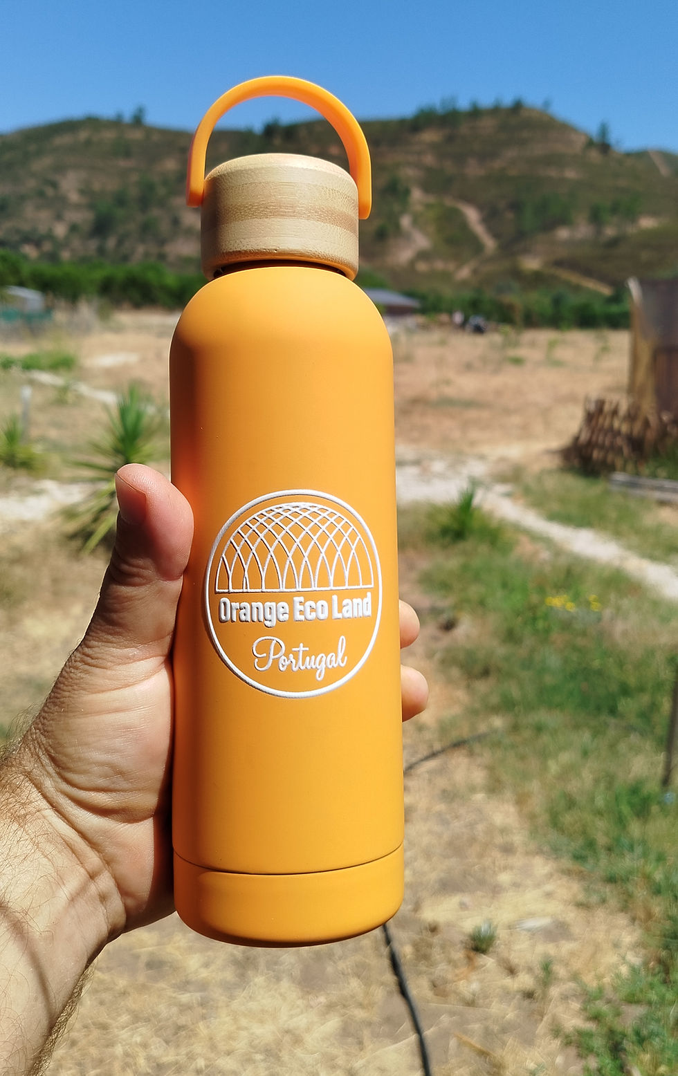 Thumbnail: Thermal Vacuum Bottle Orange Eco Land 500 ml