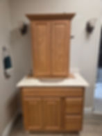 Thumbnail: Oak Vanity Set