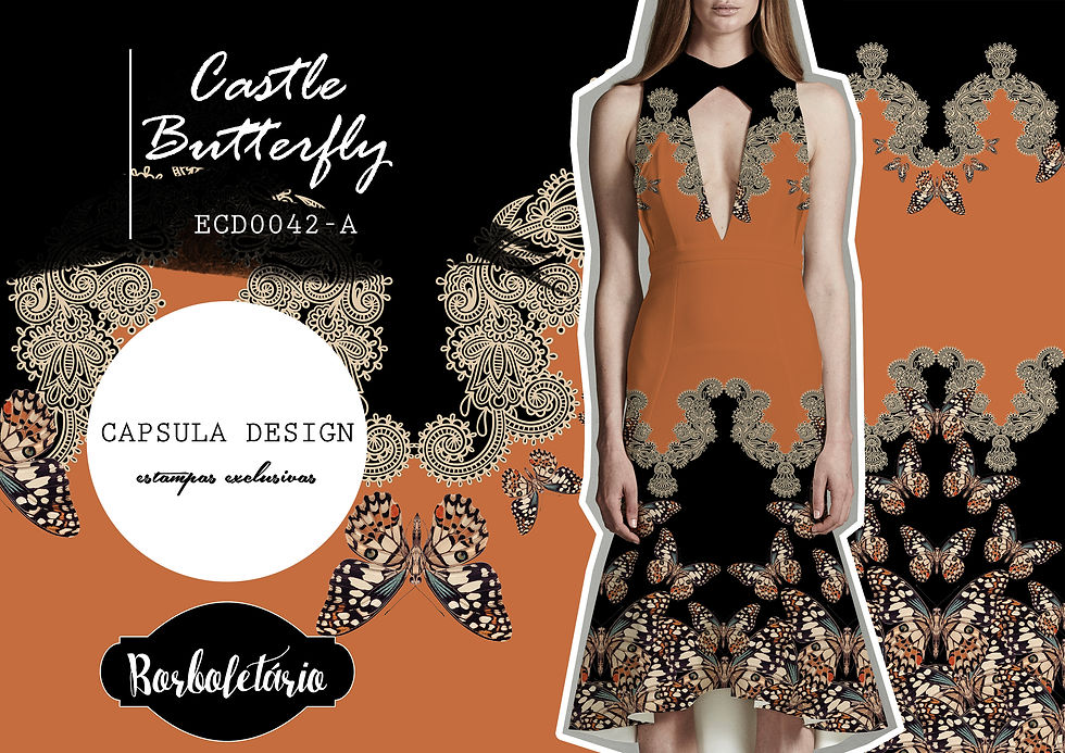 ECD0042-A - CASTLE BUTTERFLY