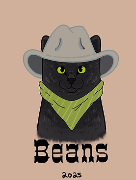 Stylized Western Pet Portrait