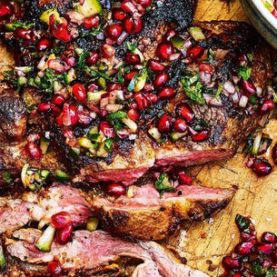 FAST FOOD ALT: JEWELLED LAMB KEBABS