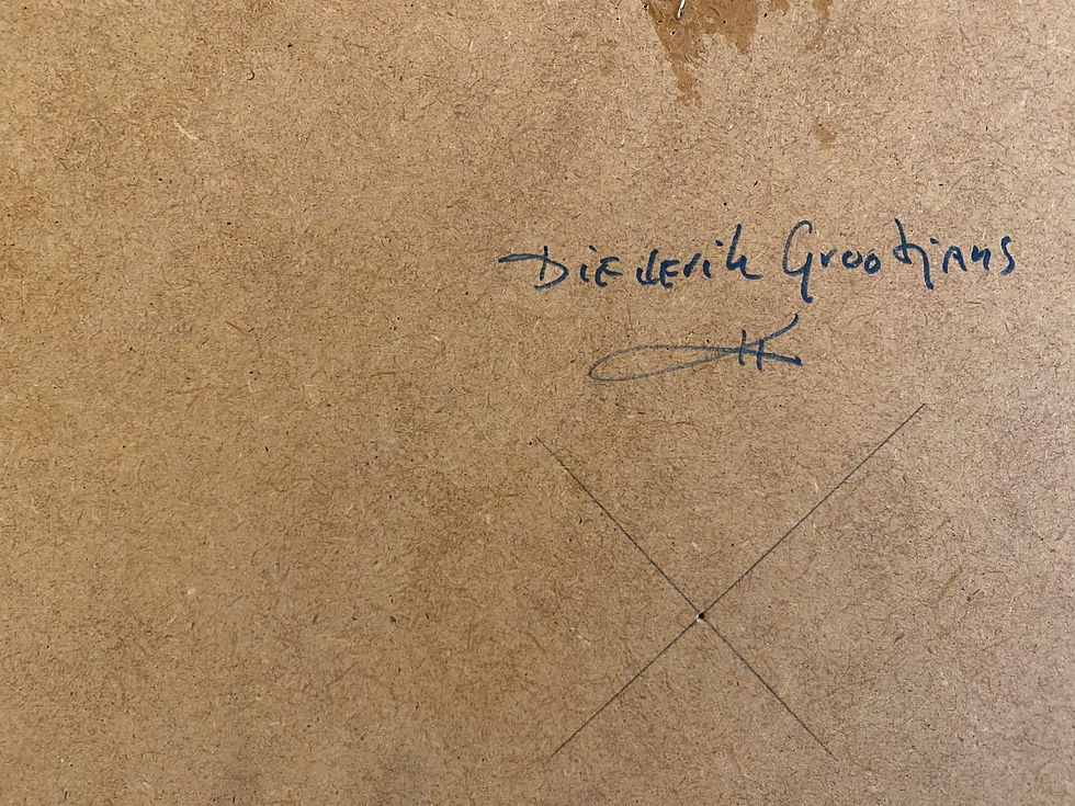 Thumbnail: Diederik Grootjans – Rond Paneelschilderij