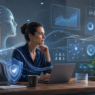 Persona analizando datos