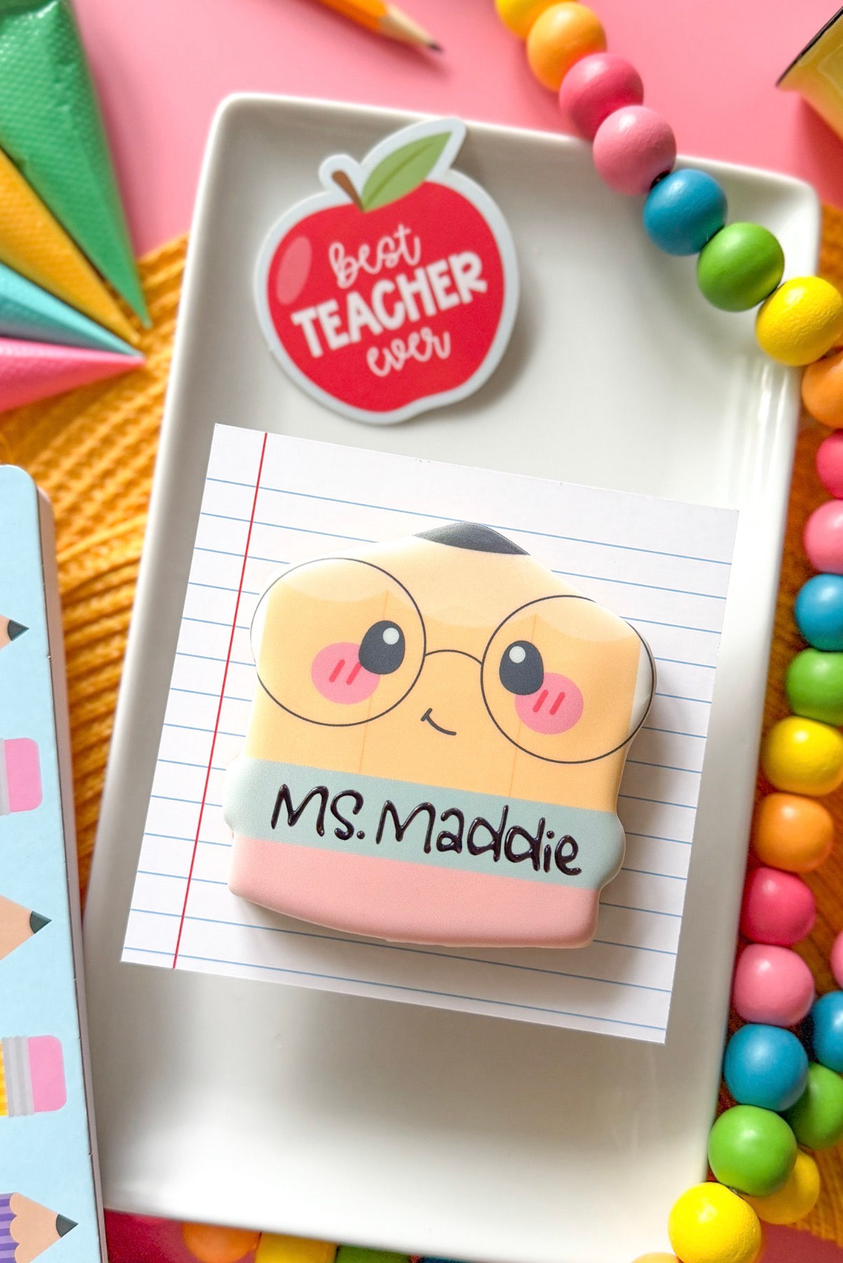 Best Teacher Ever Pencil (personalized)