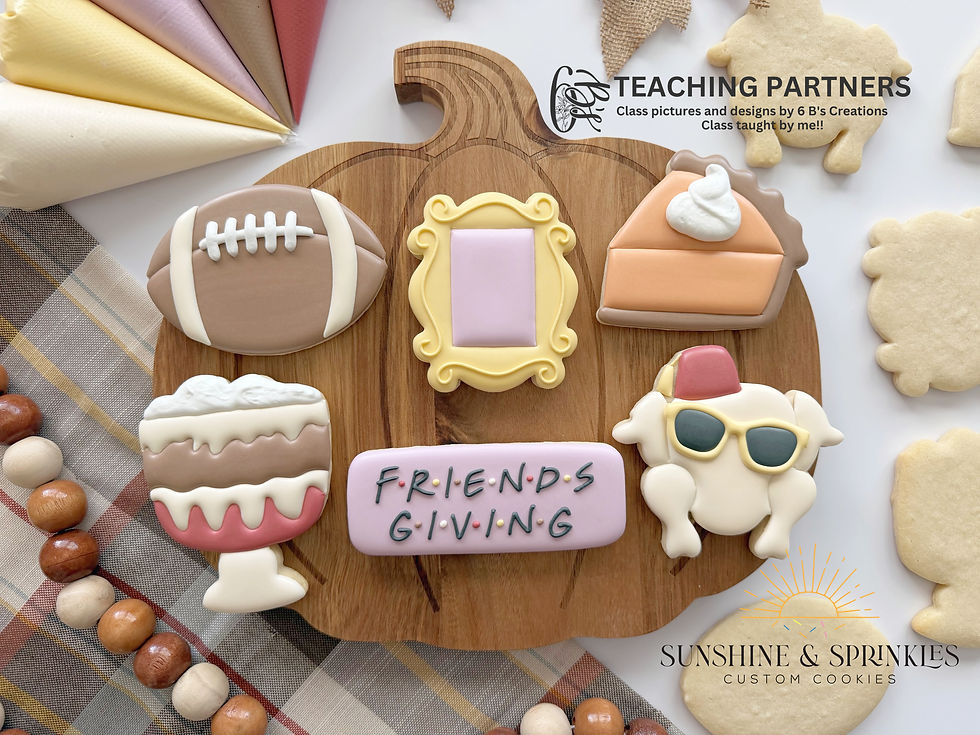 Friendsgiving Cookie Decorating Class!