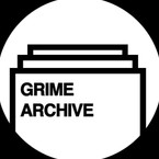 Grime Archive Logo, Black and White