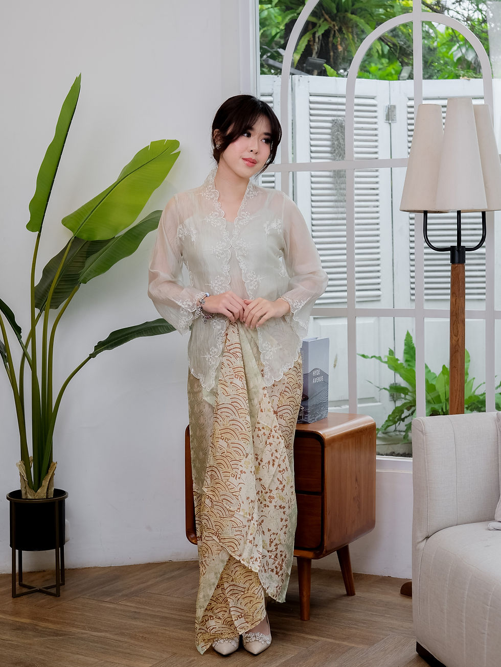 Nirma Set in Sage by Kartinis Label