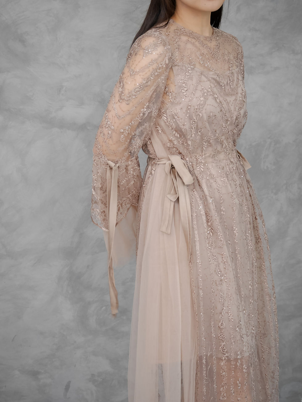 Thumbnail: Leana Tunic in Bronze by Elmirasageef