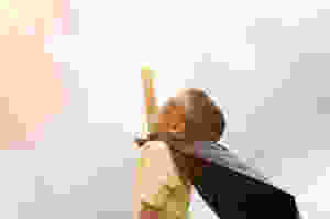 boy child clouds kid
