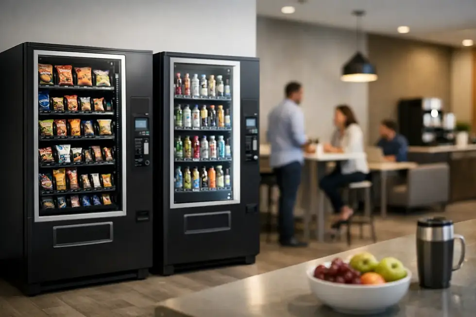 Modern Vending Machines for Workplaces
