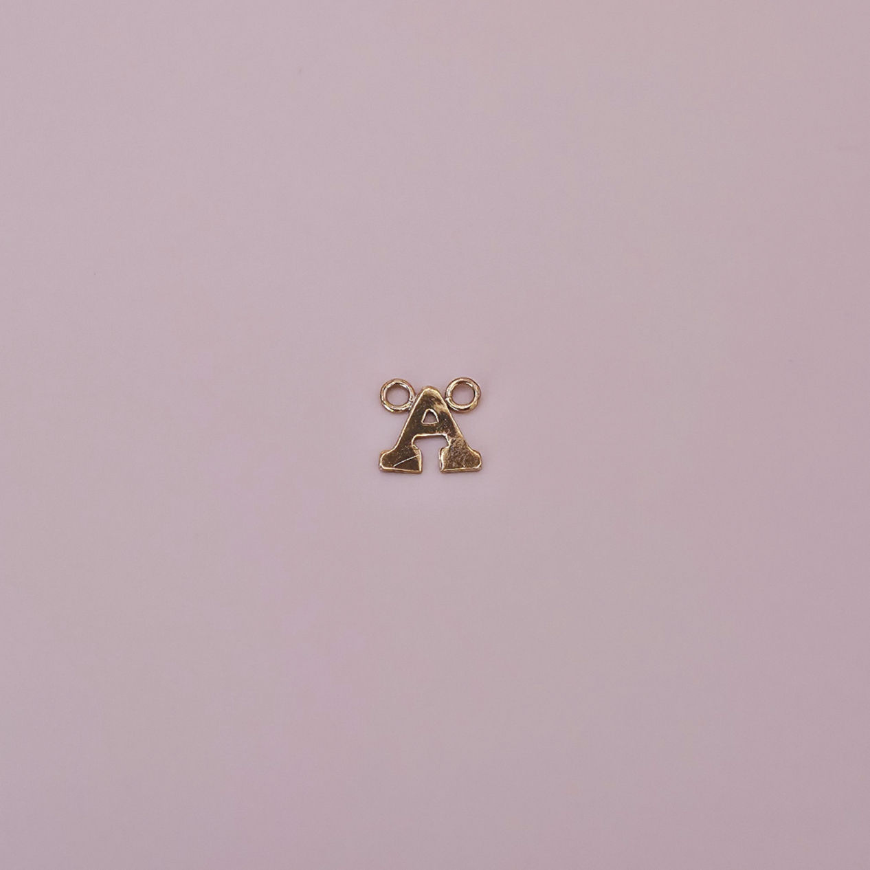14K Gold Filled Letter Connector A - O