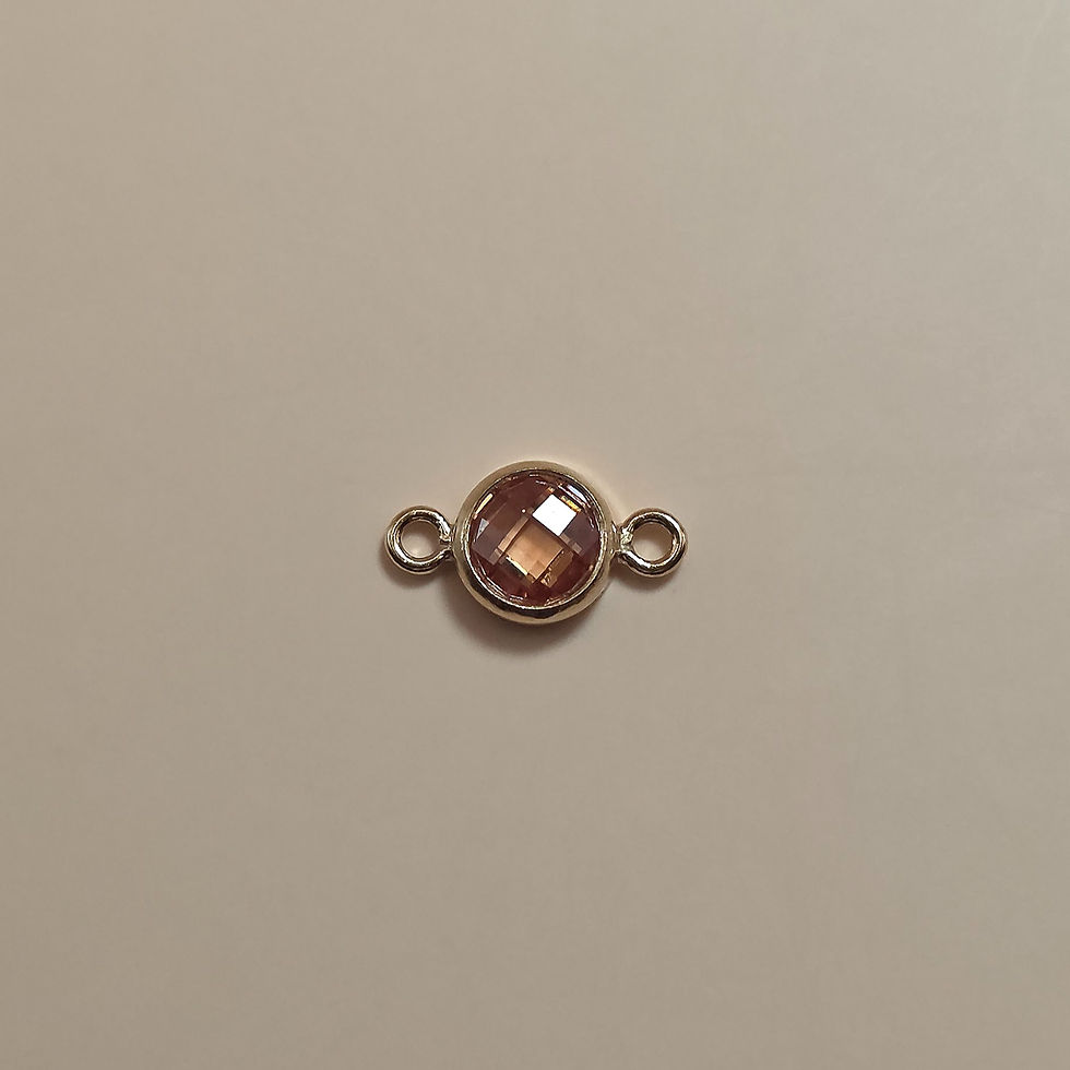 Thumbnail: Birthstone Connector Jan - Dec (14K Gold Filled)