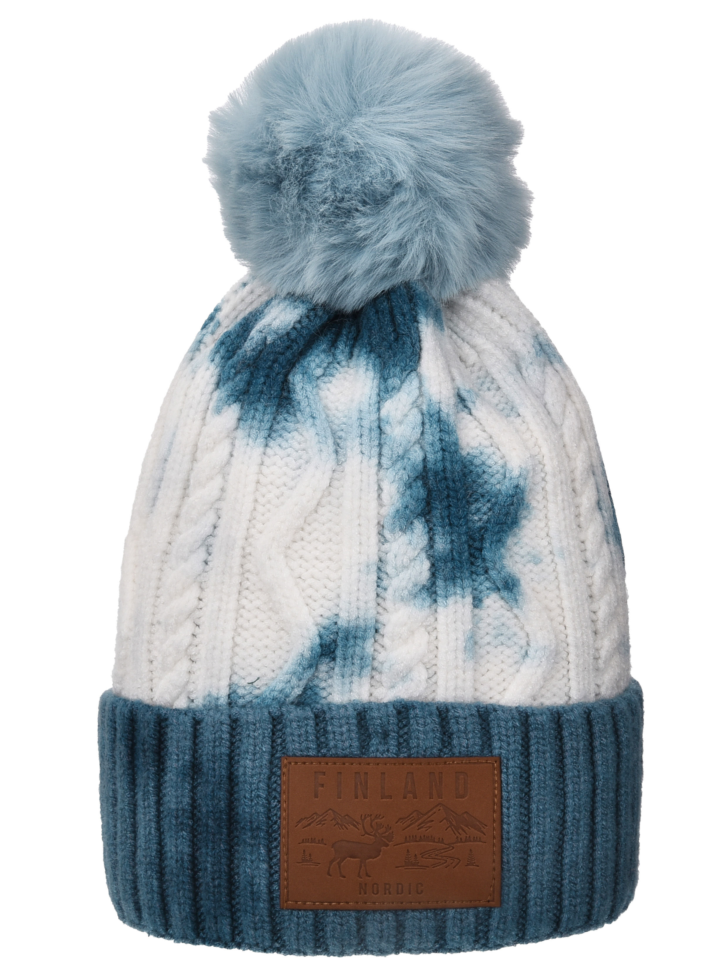 Pon Tiedye Winter Hat Beanie - FIN
